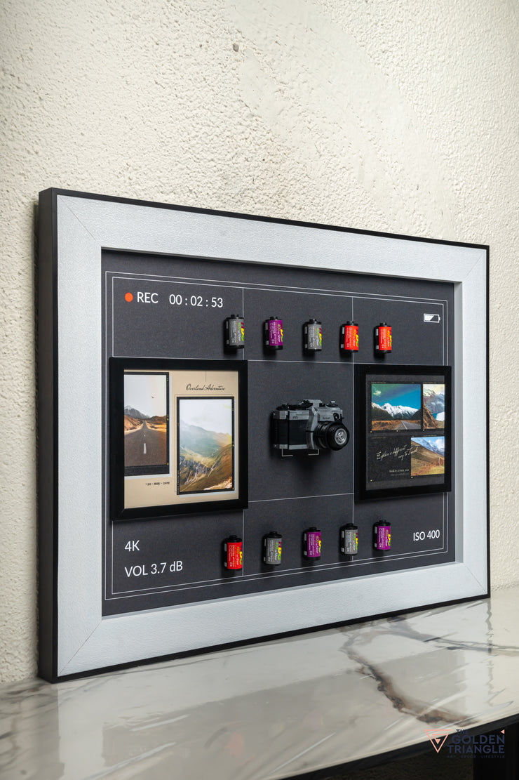 Snapshot 3D Camera Wall Art Frame