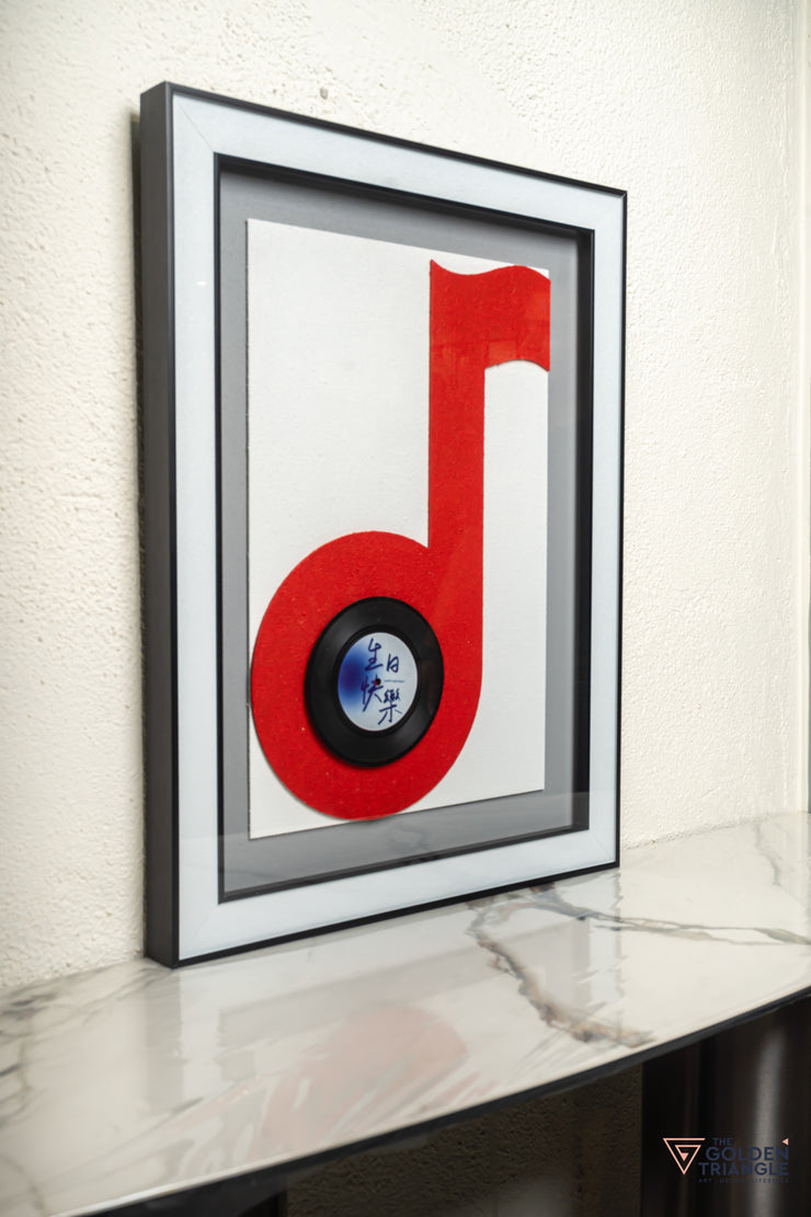 Musical Note Wall Art Frame