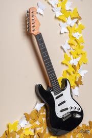 Serenade 3D Guitar Wall Art Frame - Yellow