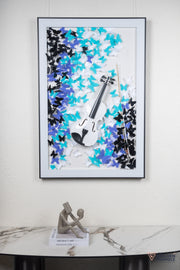 Serenade 3D Violin Wall Art Frame