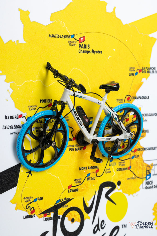 Tour De France 3D Bicycle Wall Art Frame