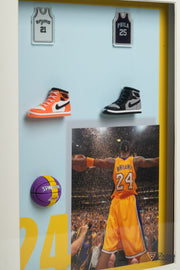 Bryant 24 Basketball 3D Art Frame