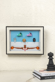 Cleveland Basketball 3D Art Frame