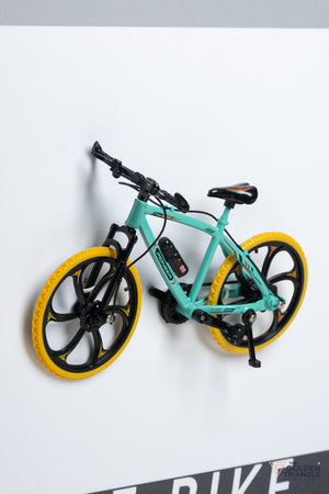 Velocity 3D Bicycle Wall Art Frame  - Blue