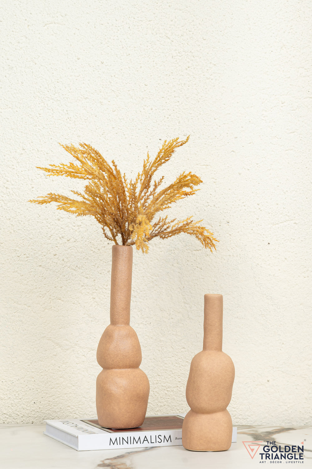 Sumi Ceramic Vase - Clay