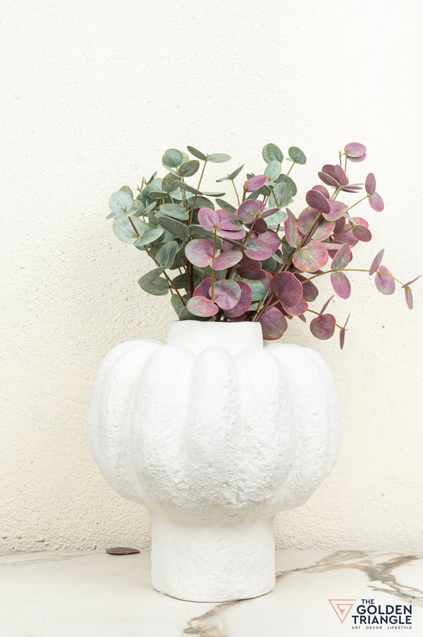 Seki Ceramic Vase - White