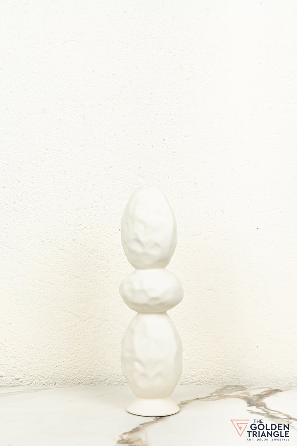 Kumo Ceramic Vase - White