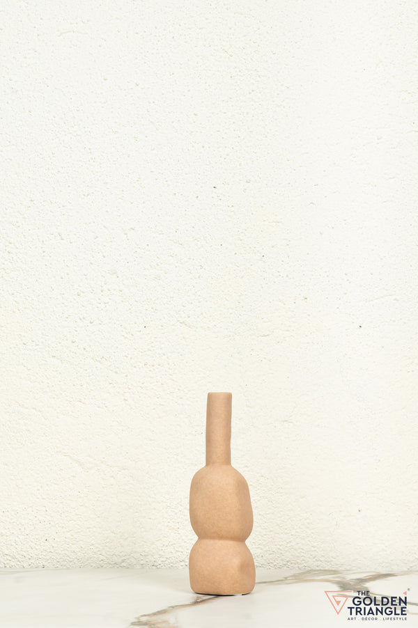 Sumi Ceramic Vase - Clay