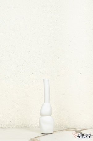 Sumi Ceramic Vase - White