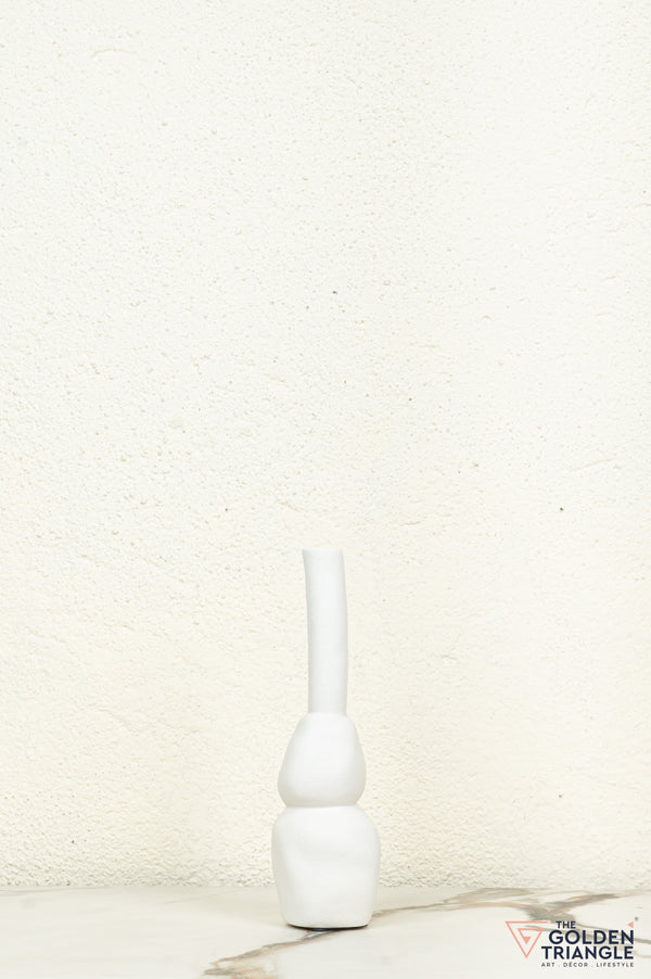 Sumi Ceramic Vase - White