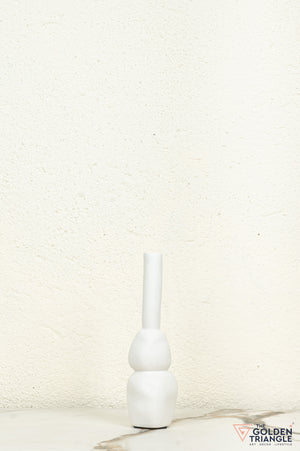 Sumi Ceramic Vase - White
