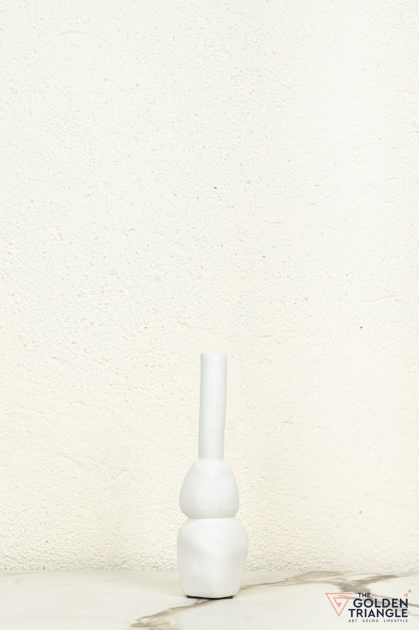 Sumi Ceramic Vase - White