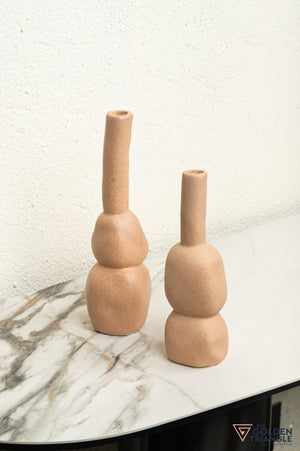 Sumi Ceramic Vase - Clay