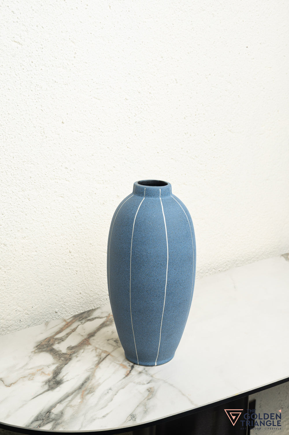 Kinen Ceramic Vase - Skyblue