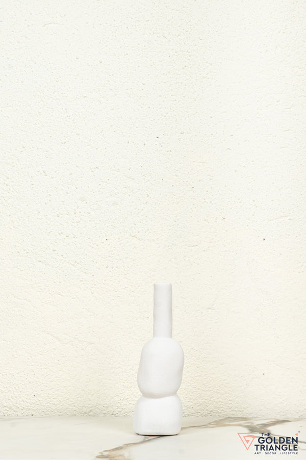 Sumi Ceramic Vase - White