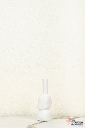 Sumi Ceramic Vase - White