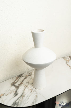 Ame Ceramic Vase - White