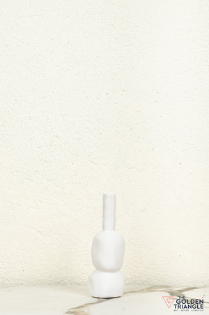 Sumi Ceramic Vase - White