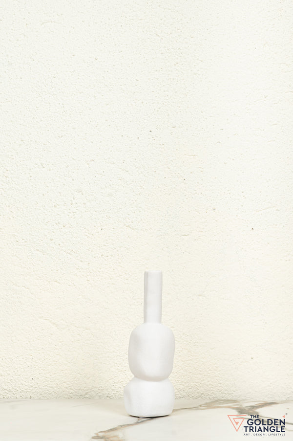 Sumi Ceramic Vase - White
