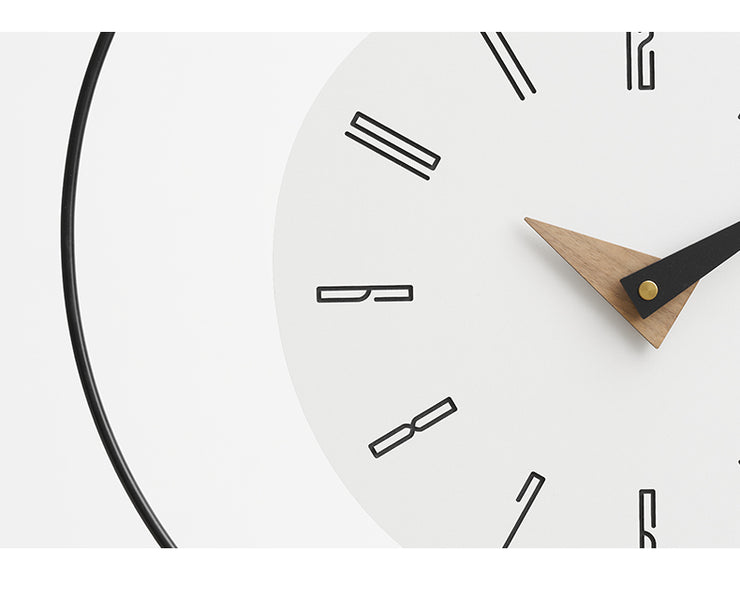 Yuna Wall Clock - Red