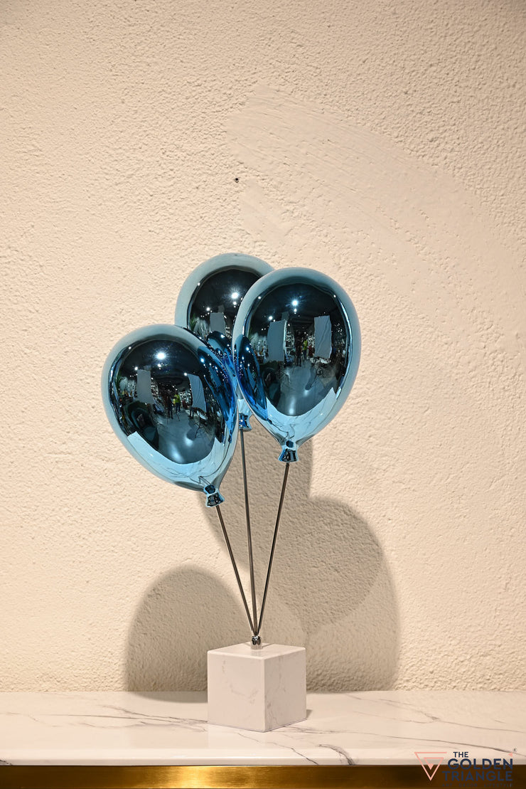 Balloonza Electroplated Artefact - Blue