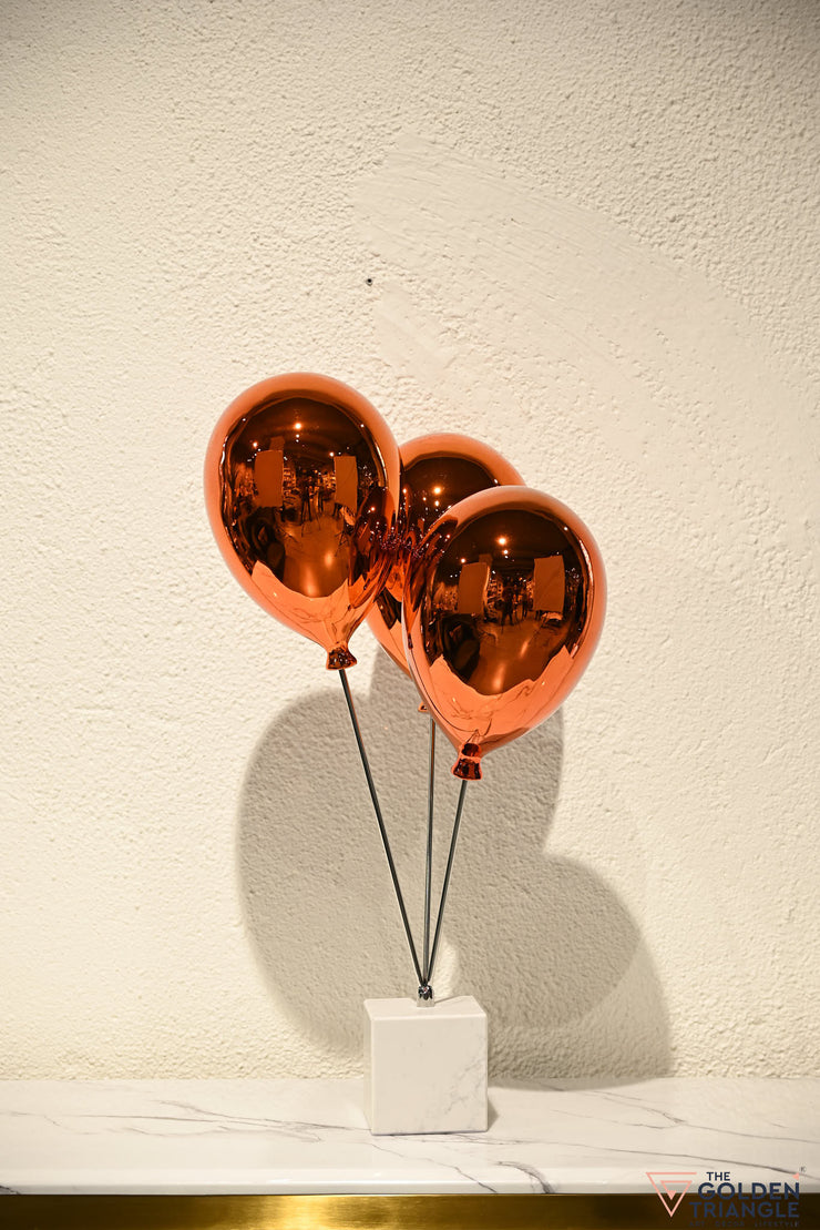 Balloonza Electroplated Artefact - Orange
