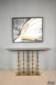 Electra Console Table - Gold