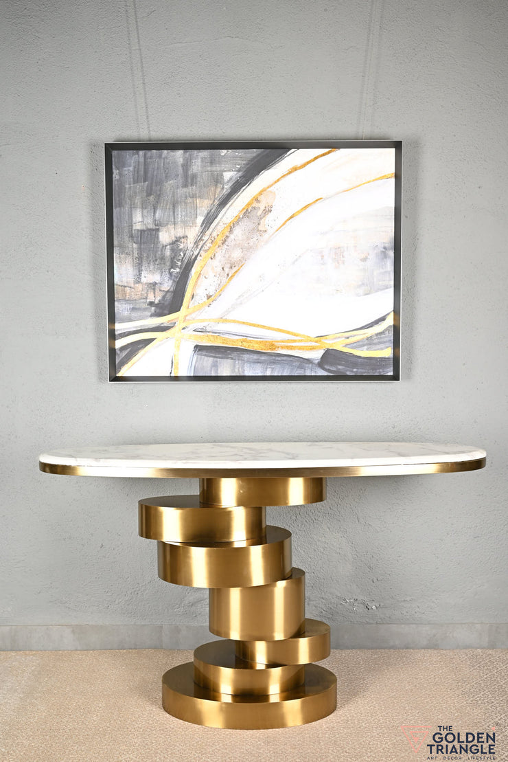 Daxton Console Table - Gold