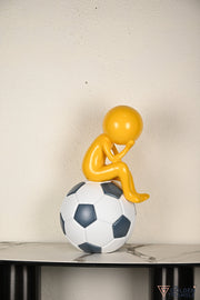 Zoobles - Sitting on a Football Artefact - Big