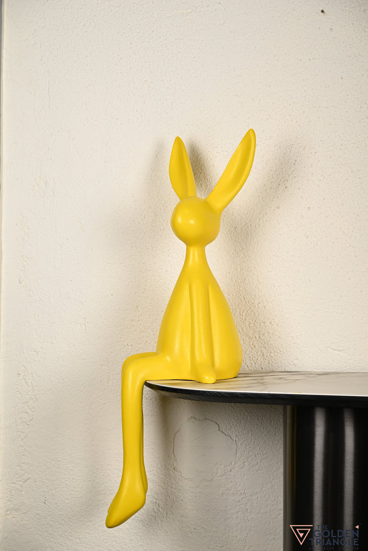 Mr. Fuzzy Bunny Artefact - XL- Yellow