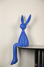 Mr. Fuzzy Bunny Artefact - XL- Blue