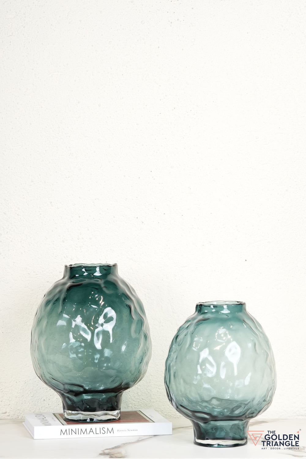 Remy Glass Vase - Blue