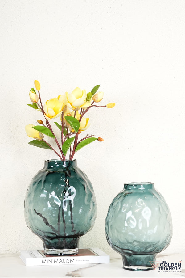 Remy Glass Vase - Blue