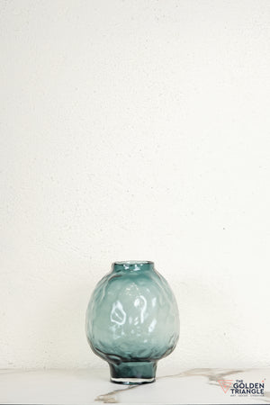 Remy Glass Vase - Blue