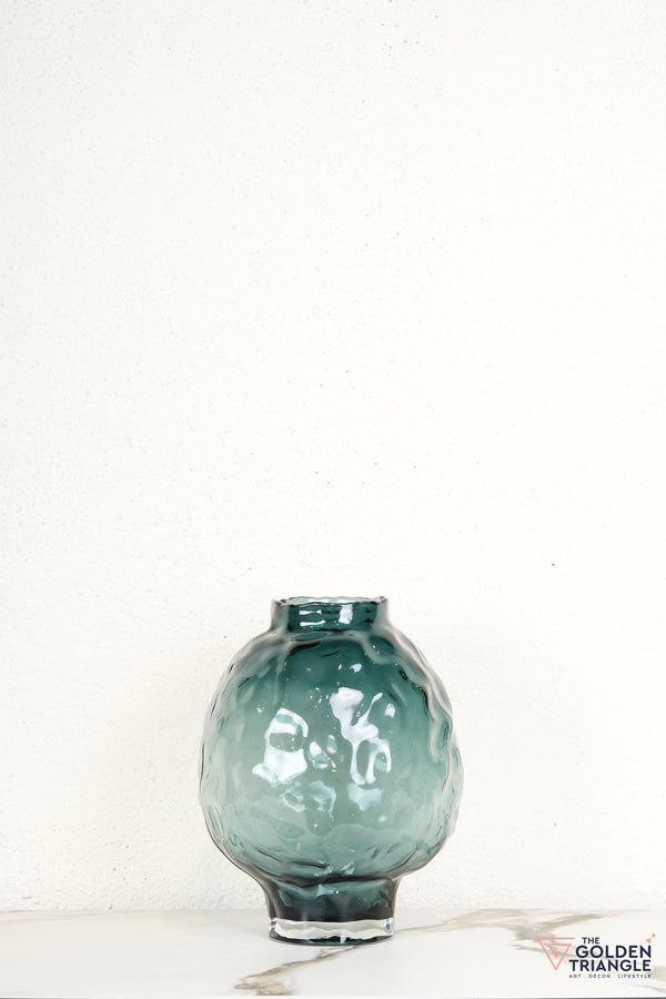 Remy Glass Vase - Blue