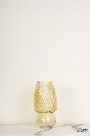 Gaby Glass Vase - Yellow