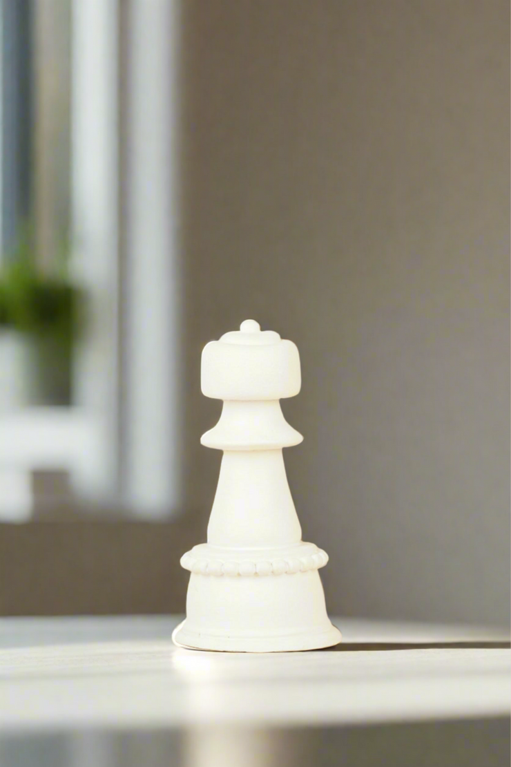 Pawn - Chess Decorative Piece - White