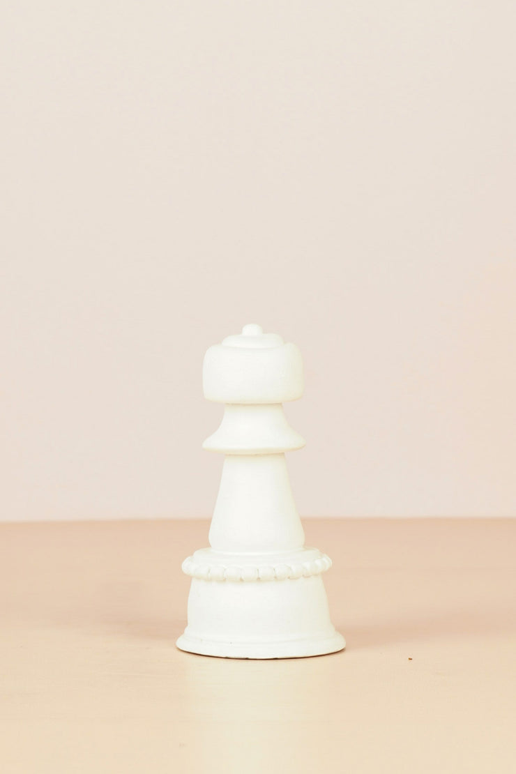 Pawn - Chess Decorative Piece - White