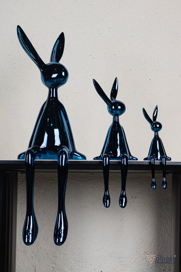 Mr. Fuzzy Bunny Artefact - Blue