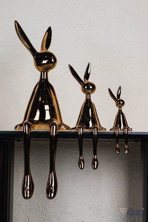 Mr. Fuzzy Bunny Artefact - Rosegold