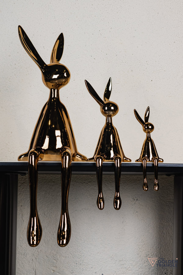 Mr. Fuzzy Bunny Artefact - Rosegold