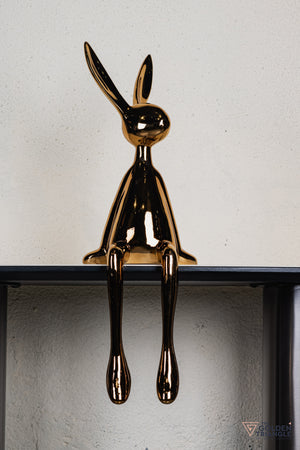 Mr. Fuzzy Bunny Artefact - Rosegold