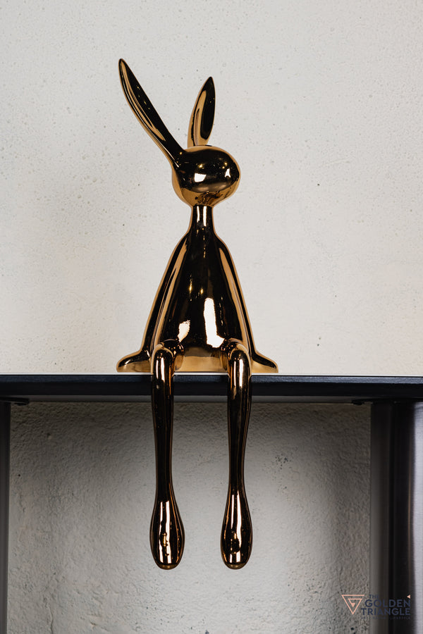 Mr. Fuzzy Bunny Artefact - Rosegold