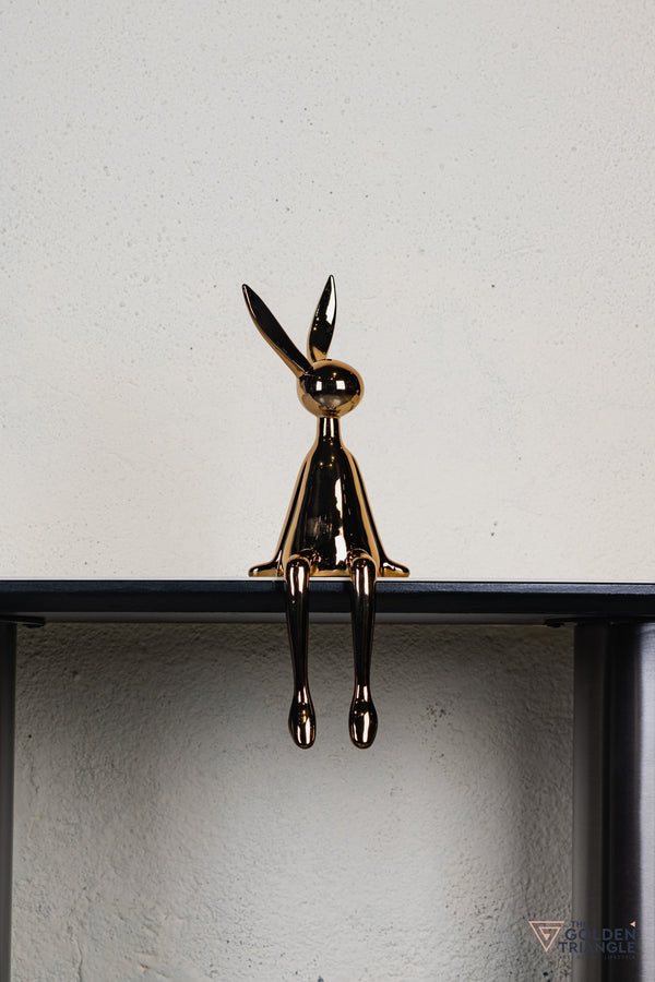 Mr. Fuzzy Bunny Artefact - Rosegold