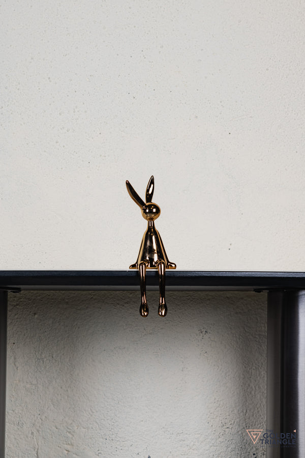 Mr. Fuzzy Bunny Artefact - Rosegold