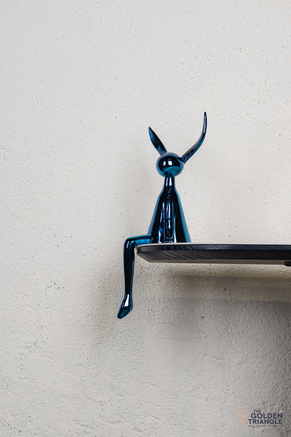 Mr. Fuzzy Bunny Artefact - Blue