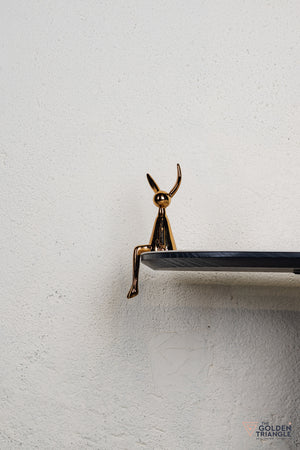Mr. Fuzzy Bunny Artefact - Rosegold