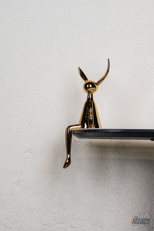 Mr. Fuzzy Bunny Artefact - Rosegold