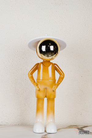 Miro Sphere Sculpture - Orange