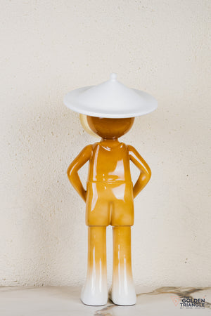 Miro Sphere Sculpture - Orange